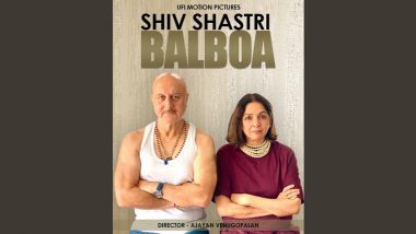 Shiv Shastri Balboa: Neena Gupta Wraps Up Shooting for Her Film With Anupam Kher (Watch Video)