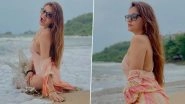 Hot Pics Alert! Rubina Dilaik Dons Sexy One-Piece Swimsuit to Give Major Beach Outfit Goals, Says &lsquo;Going Crazy At Beaches&rsquo;
