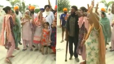 Indian Men's Hockey Team Wins Bronze Medal in Tokyo Olympics 2020; Player Gurjant Singh's Family Celebrates the Victory in Amritsar (Watch Video)