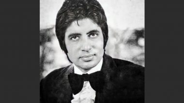 Amitabh Bachchan Treats Fans With a Throwback Picture From His Youth, Shares Words of Wisdom