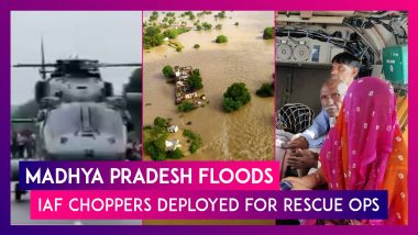 Madhya Pradesh Floods: IAF Choppers Deployed For Rescue Ops In Shivpuri, Gwalior