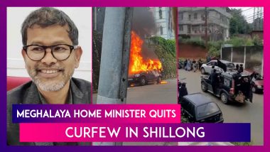 Meghalaya Home Minister Quits, Curfew In Shillong Over Death Of Former Militant
