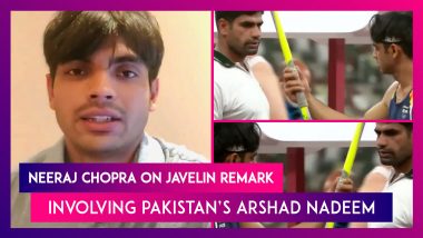 Neeraj Chopra Explains Why Pakistan's Arshad Nadeem Had His Javelin At Tokyo Olympics 2020