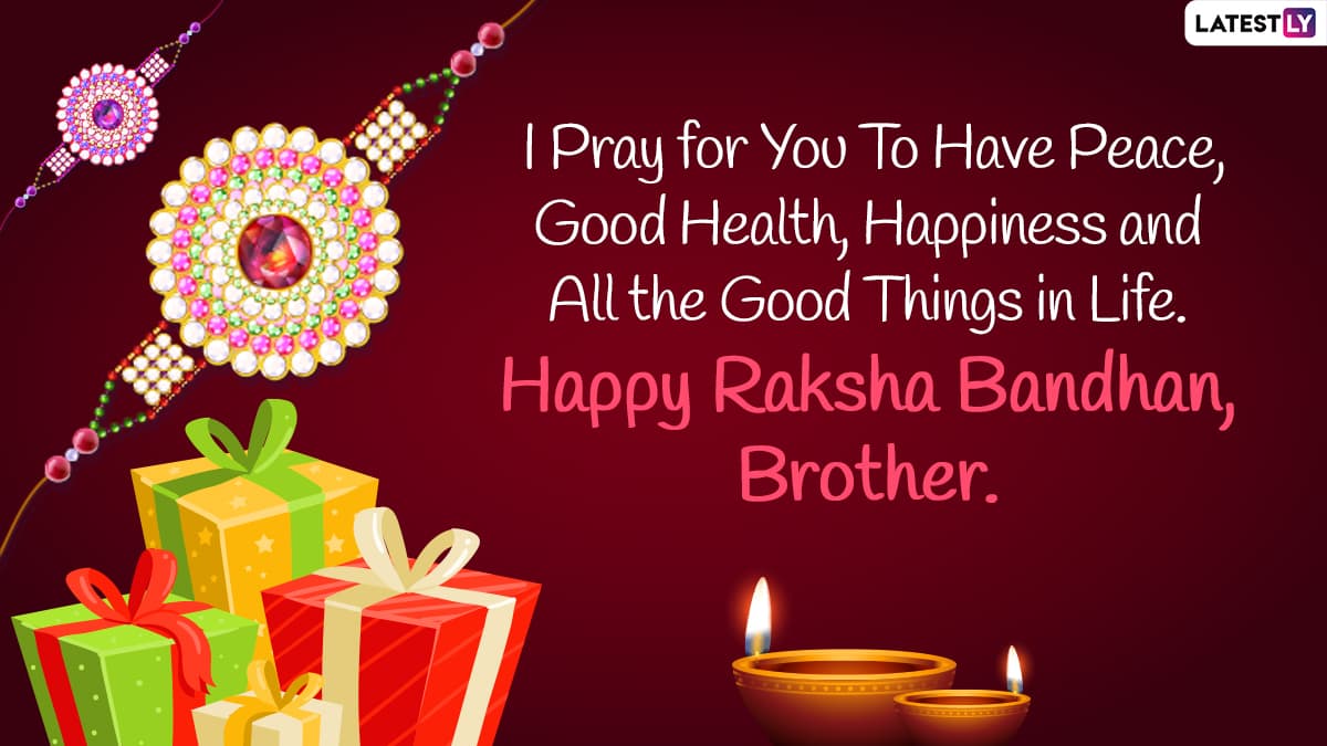 Raksha Bandhan 2021 Wishes for Brother: WhatsApp Messages, HD ...