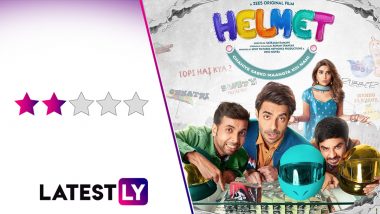 Helmet Movie Review: Aparshakti Khurana and Pranutan Bahl's Comedy on Birth Control Measures is a Weak-Efforted Satire (LatestLY Exclusive)