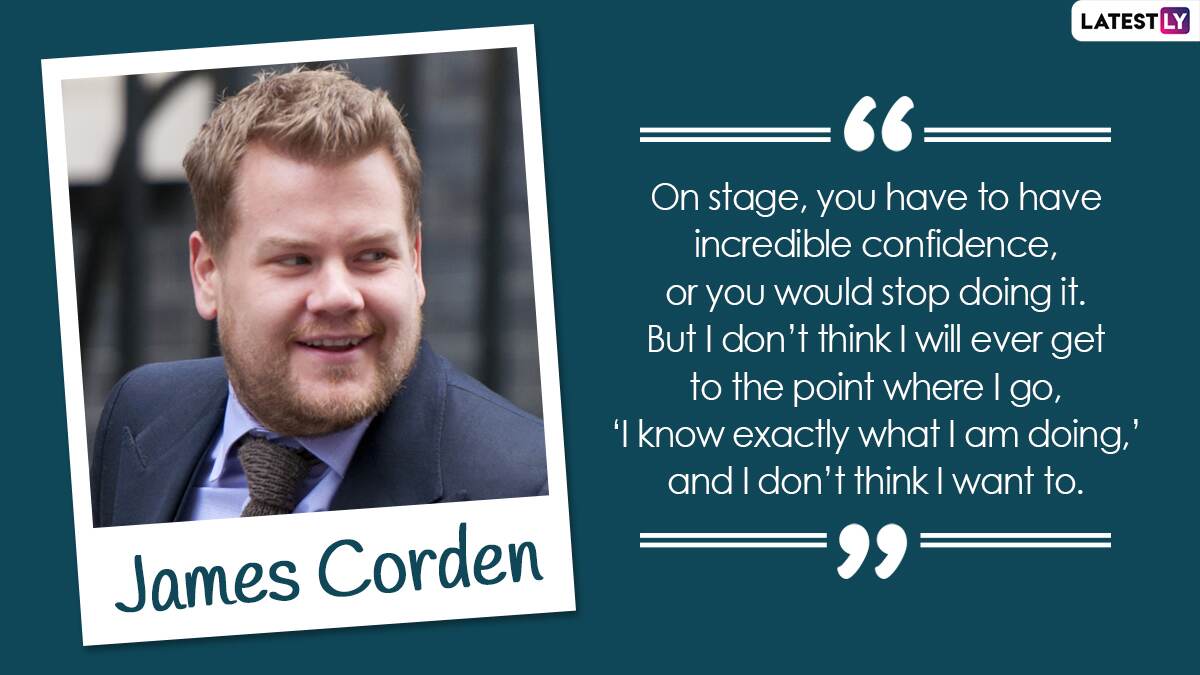 James Corden Birthday Special: 10 Quotes of the Popular Celeb Known For ...