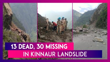 Himachal Pradesh: 13 Dead, 30 Missing In Kinnaur Landslide, Rescue Efforts Underway To Extract Those Trapped In Vehicles