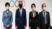 Sports News | IOC President Thanks Japan, Presents Olympic Order to Koike, Hashimoto, and Muto