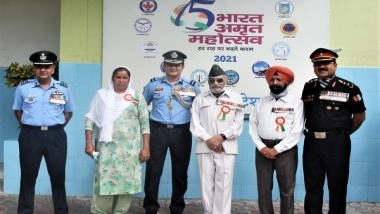India News | Felicitation Event for Gallantry Awardees Organised at Jammu Air Force Station