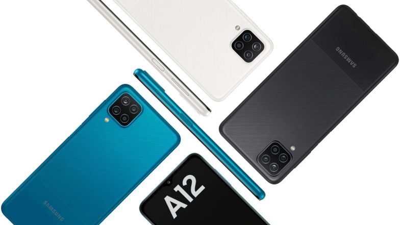 Samsung Galaxy A12 Smartphone With Exynos 850 Chipset Launched in India; Priced From Rs 13,999