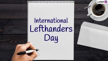 International Lefthanders Day 2021: Crazy Facts about Lefties That Will Boggle Your Mind