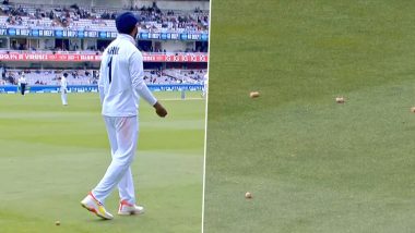 England Fans Throw Bottle Corks Towards KL Rahul While Fielding, Virat Kohli Asks Him To Throw Them Back (Watch Video)