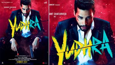 Yudhra: Siddhant Chaturvedi Begins Shooting for His Upcoming Romantic Action-Thriller Film (View Pic)