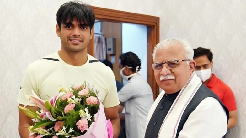 Neeraj Chopra Wins Silver Medal: Haryana CM Manohar Lal Congratulates Indian Athlete, Says 'First Time India Has Won Silver at World Athletics Championships'