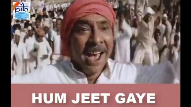 ‘Hum Jeet Gaye’: PIB Celebrates Indian Men’s Hockey Team Bronze Medal Win at Tokyo Olympics 2020 With Lagaan’s Iconic Dialogue; Watch Video