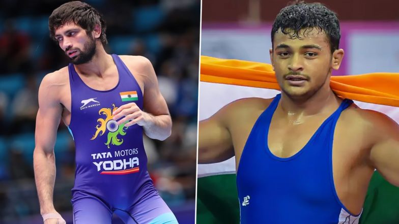 Wrestlers Ravi Dahiya, Deepak Punia Enter Semi-Finals in Respective Categories at Tokyo Olympic Games 2020