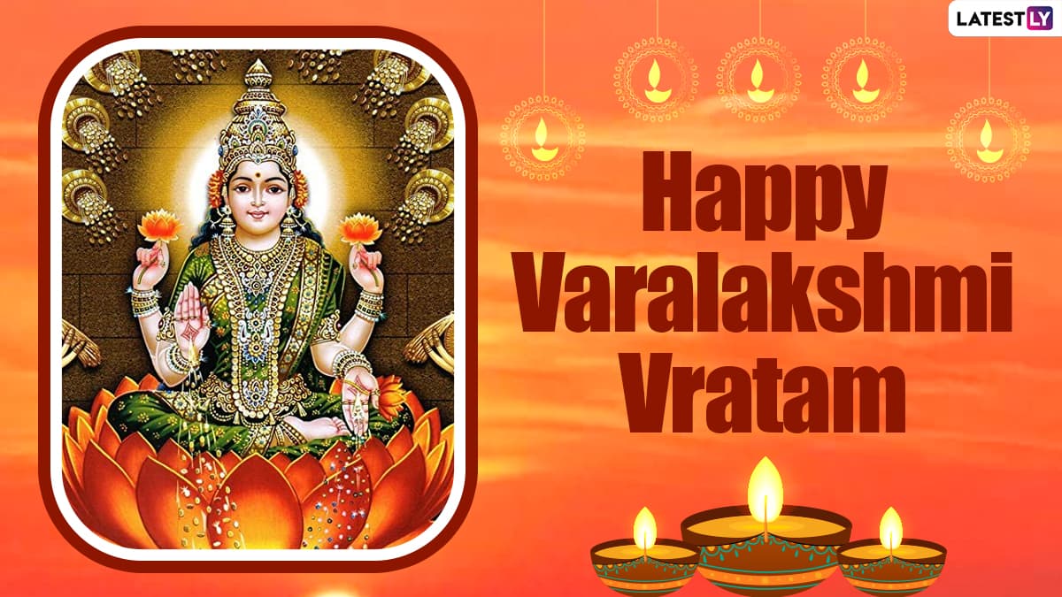 Varalakshmi Vratham 2022 Wishes: Netizens Share Greetings, Festive ...