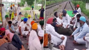 Farmers' Protest Hits Train Movement, Road Traffic in Punjab's Jalandhar For Second Day