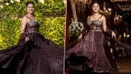 Rashami Desai&rsquo;s Gorgeous Sequin Indo-Western Style Gown Is a Perfect Outfit For Wedding Season, View Latest Instagram Post