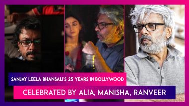Sanjay Leela Bhansali's 25 Years In Bollywood Celebrated By Alia Bhatt, Manisha Koirala, Ranveer Singh, Salman Khan, Deepika Padukone & Others