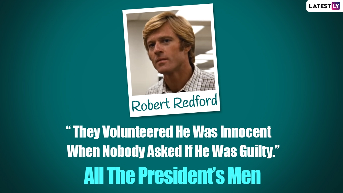 Robert Redford Movie Quotes From The Last Castle to Lions for Lambs