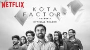 Kota Factory 2 Teaser: TVF&rsquo;s Popular Series Is Back With a New Journey of IIT Students; To Release on Netflix on September 24 (Watch Video)