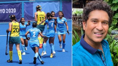 Sachin Tendulkar Congratulates Indian Women's Hockey Team For Securing Tokyo Olympics 2020 Semi-Final Berth