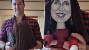 Jacinda Ardern's Partner Clarke Gayford Introduces All To Daughter Neve's New 'Creepy Mommy Doll' (Watch Video)
