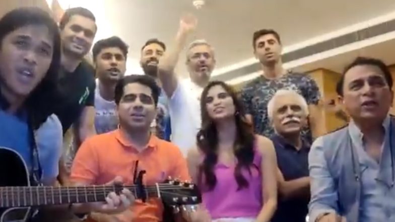 Somdev Devvarman, Sunil Gavaskar Congratulates Tokyo Olympics Gold Medallist Neeraj Chopra With Special Song, Rohan Gavaskar Shares Video (Check Post)