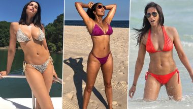 Padma Lakshmi Birthday Special: The Television Host Is a Water Baby and These Sexy Bikini Pics Are Proof!