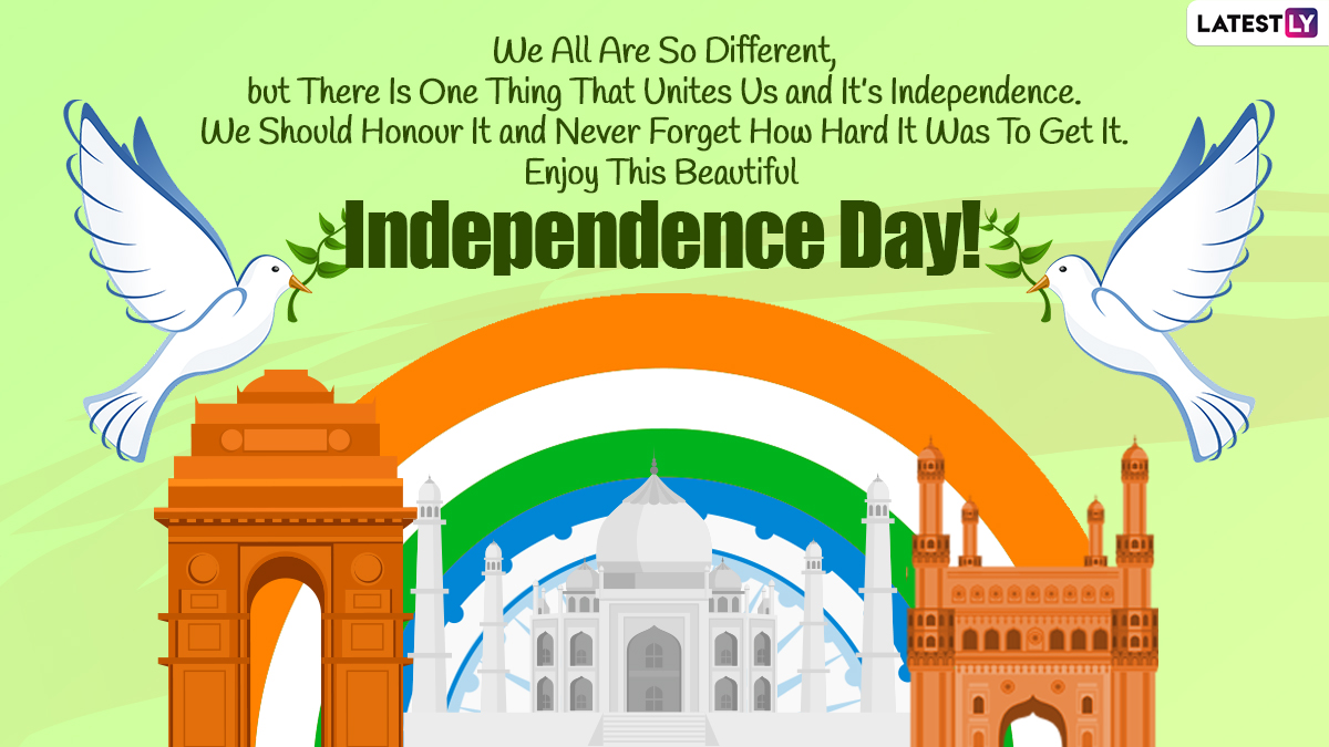 Independence Day 2021 Messages & HD Images: WhatsApp Stickers ...