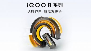 iQOO 8 Series Launch Scheduled for August 17, 2021; Here’s What To Expect