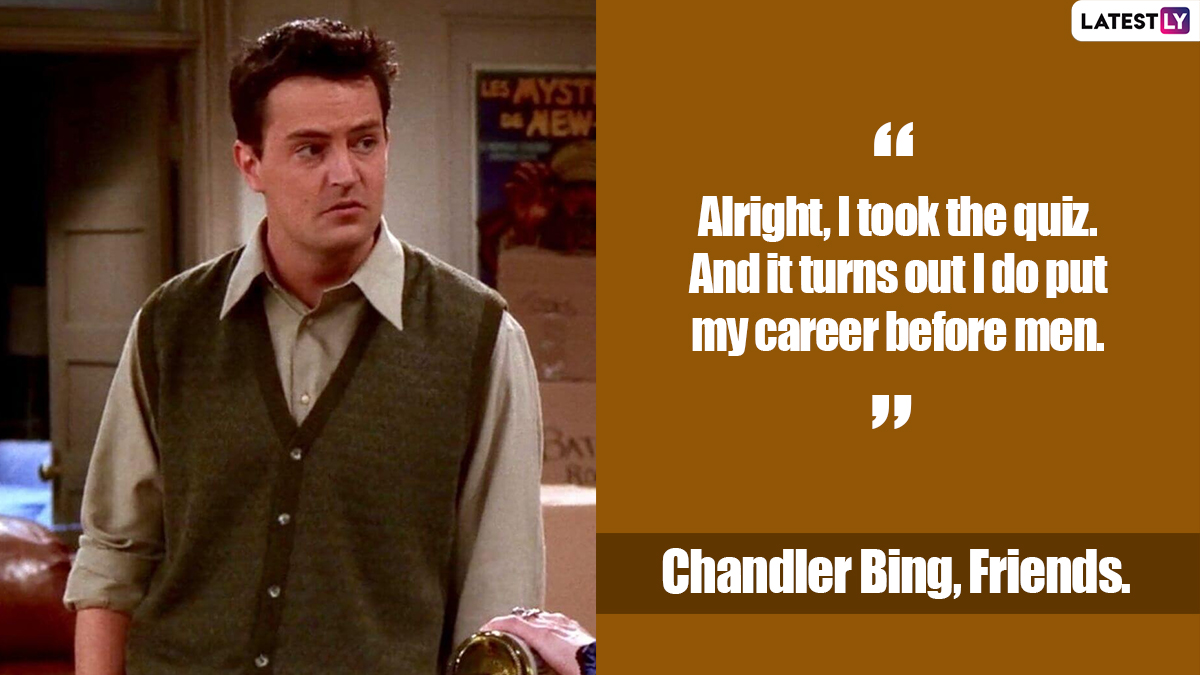 Matthew Perry Birthday Special: 7 Dialogues From FRIENDS That Prove ...