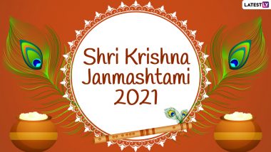 Janmashtami 2021 Quotes & HD Images: Celebrate Lord Krishna Birthday With Best WhatsApp Messages, Wishes, Messages and Greetings