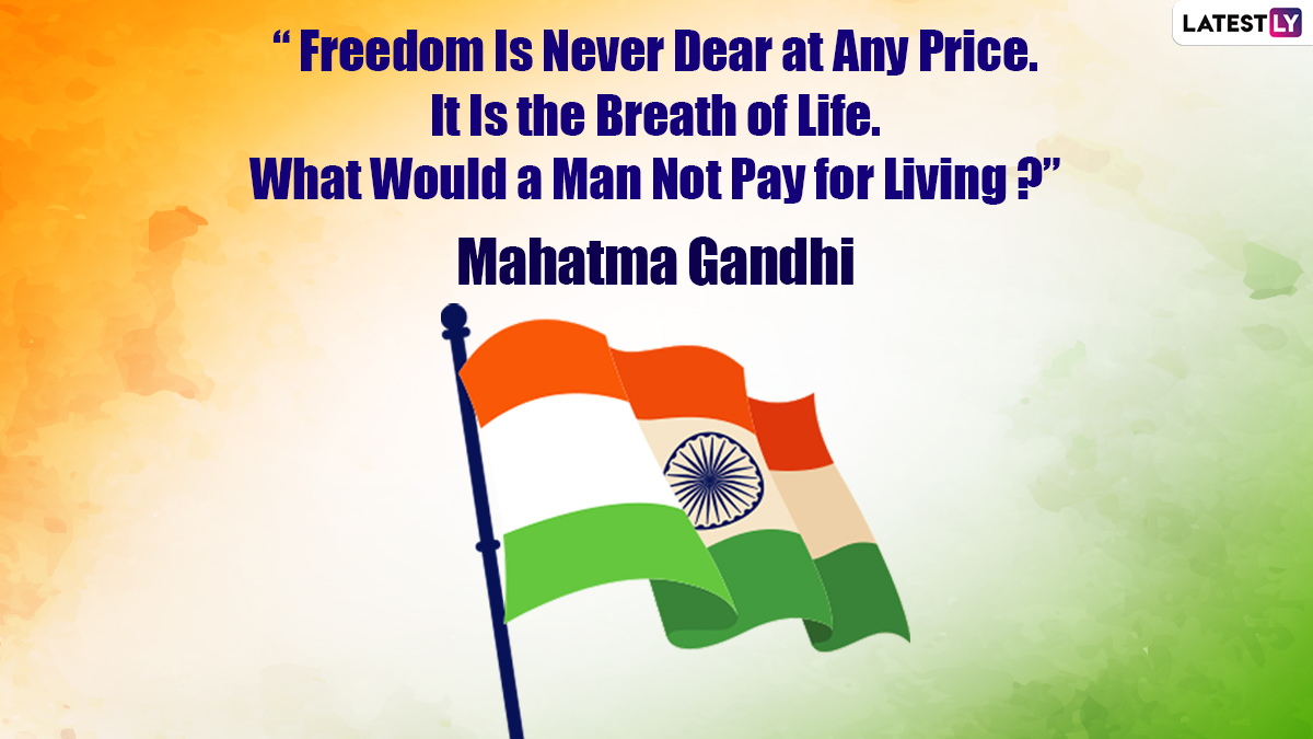 Independence Day 2021 Quotes & HD Images: WhatsApp Messages, Greetings ...