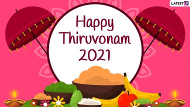 Happy Thiruvonam 2021 Messages & HD Photos: WhatsApp Messages, SMS, Quotes, Greetings and Wallpapers to Wish on Onam Festival