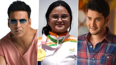 Tokyo Paralympics: Akshay Kumar, Mahesh Babu and Other Film Fraternity Members Laud Avani Lekhara's Gold Medal Win