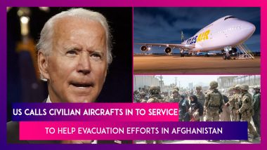 US Calls Civilian Aircraft In To Service To Help Evacuation Efforts In Afghanistan