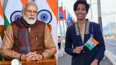 PM Narendra Modi Congratulates Boxer Lovlina Borgohain on Winning Bronze Medal at Tokyo Olympics 2020