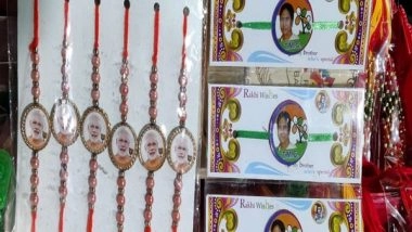 India News | Rakhis in Kolkata Markets Have Political Touch This Time