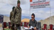 India News | Ladakh MP Inaugurates Road Constructed by Indian Army at 18600 Ft