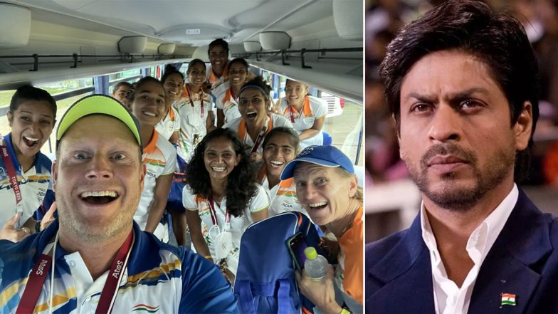 Shah Rukh Khan Wittily Responds to Indian Women's Hockey Team Coach Sjoerd Marijne's Tweet; 'Ex-Coach' Wants Them to Win Gold at Tokyo Olympics 2020