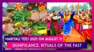 Hariyali Teej 2021 On August 11: Significance, Rituals Of The Fast