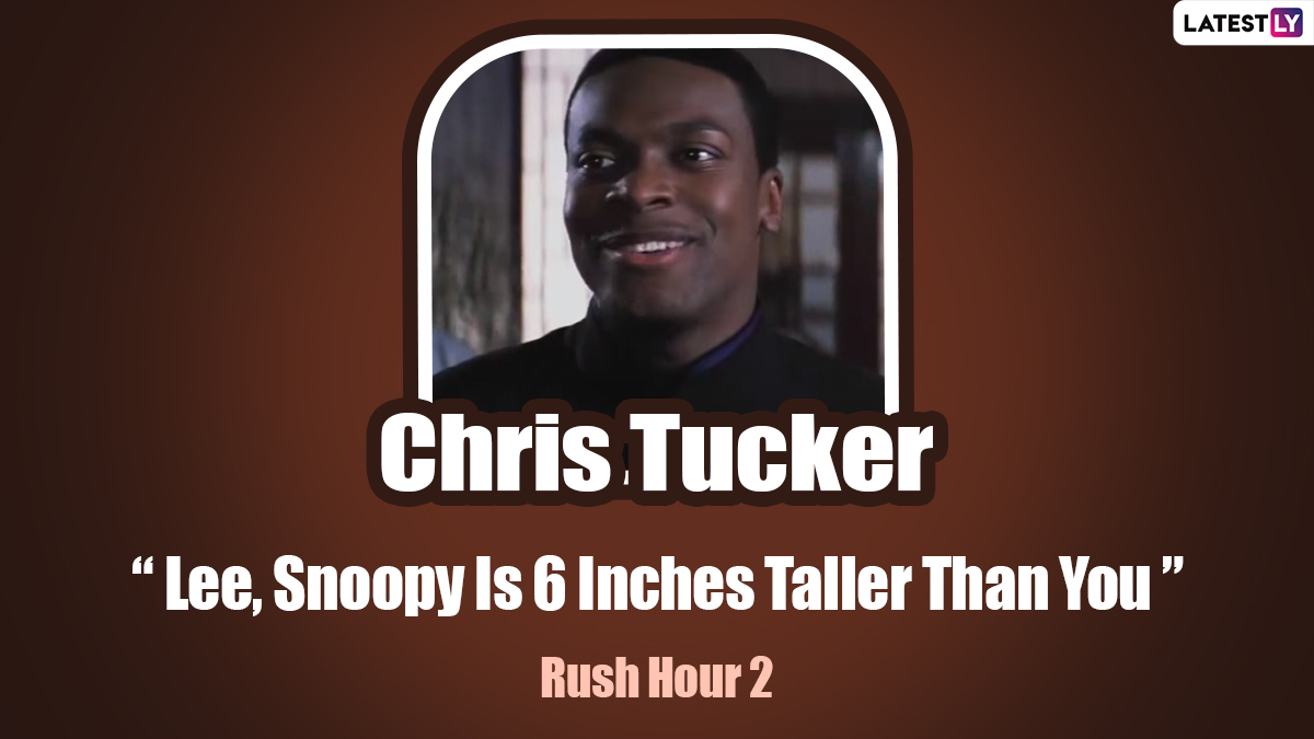 Chris Tucker Birthday Special: 10 Kutipan Lucu Aktor Dari Film Rush Hour Po...