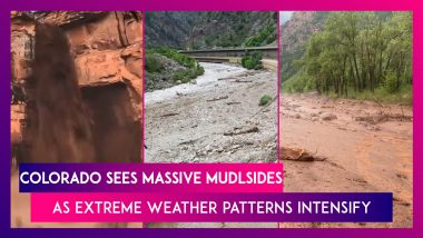 Colorado Sees Mudslides, Flash-flood Warnings In Place, Major Interstate Highway I-70 Shut As Extreme Weather Patterns Intensify