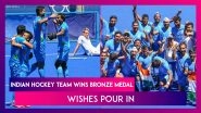India Wins Bronze Medal In Men's Hockey At Tokyo Olympics 2020, Wishes Pour In