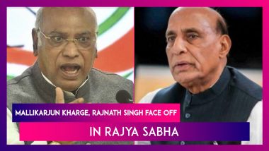 Mallikarjun Kharge, Rajnath Singh Face Off In Rajya Sabha Over Monsoon Session Deadlock In Parliament