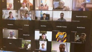 World News | Kazakhstan Embassy Organises Videoconference on Role of World Leaders in Strengthening Peace During COVID-19