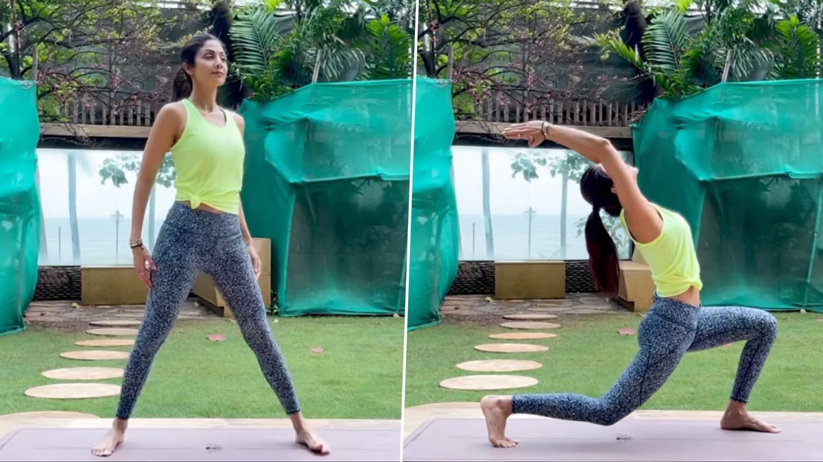 1200px x 675px - Shilpa Shetty Shares Motivational Yoga Workout Video, Says 'Be Your Own  Warrior' | LatestLY