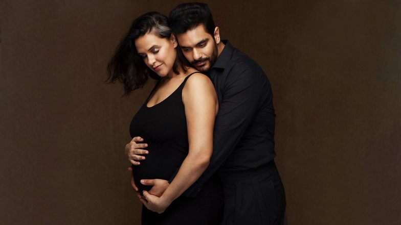 Angad Bedi Wishes Wife Neha Dhupia With a Heartwarming Post on Her 41st Birthday, Says ‘I Will Always Hold Your Hand’ (View Pic)